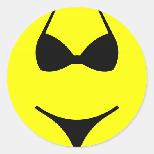 下着顔 ラウンドシール (正面)