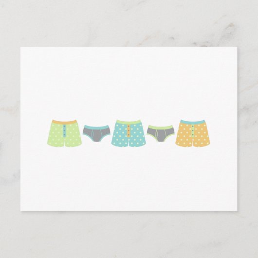 下着 ポストカード (正面)