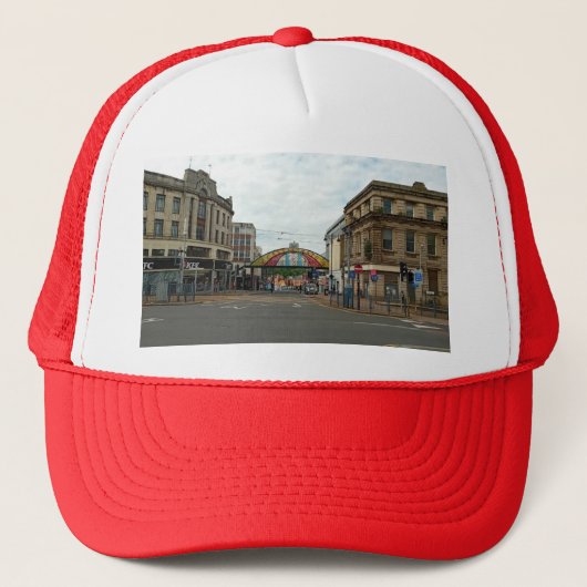 下端を下る キャップ (正面)