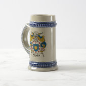 下級貴族の家紋 ビールジョッキ (正面左)