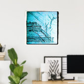 下絵 ポスター (ホームオフィス)