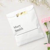 下線ミニマルモダンリスト フェイバーバッグ (封をした状態)