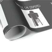 下肢おもしろい切断回復肢切断者が回復 ラッピングペーパー (ロールコーナー)