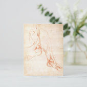 下肢の勉強と足 ポストカード (スタンド正面)