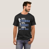 下肢義肢の切断サバイバー Tシャツ (正面フル)