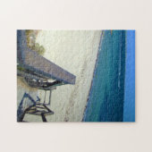 下船して海に行き ジグソーパズル (横)