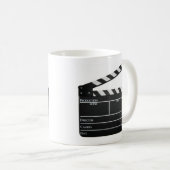 下見板のフィルム映画石板 コーヒーマグカップ (正面右)