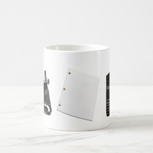 下見板は、原稿衰退します コーヒーマグカップ (中央)