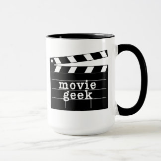 下見板を持つ映画ギーク マグカップ