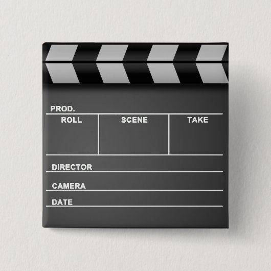 下見板ボタン 缶バッジ (正面)