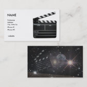 下見板、カスタマイズ映画製作者の名刺 名刺 (正面/裏面)