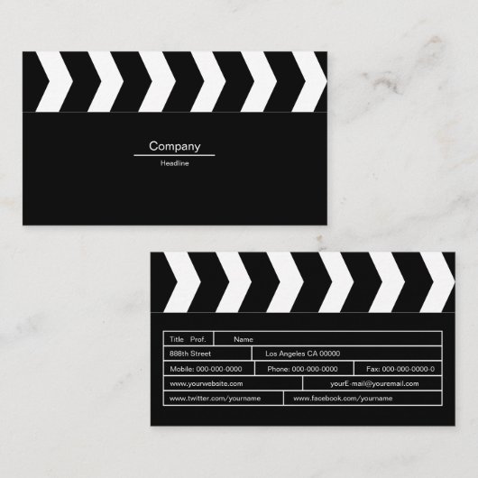 下見板 名刺 (正面/裏面)