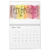 下記によって住む単語: 月1ワード カレンダー (2月 2026)