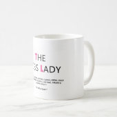 下記によって高飛車な女性: chicasunshine コーヒーマグカップ (正面右)