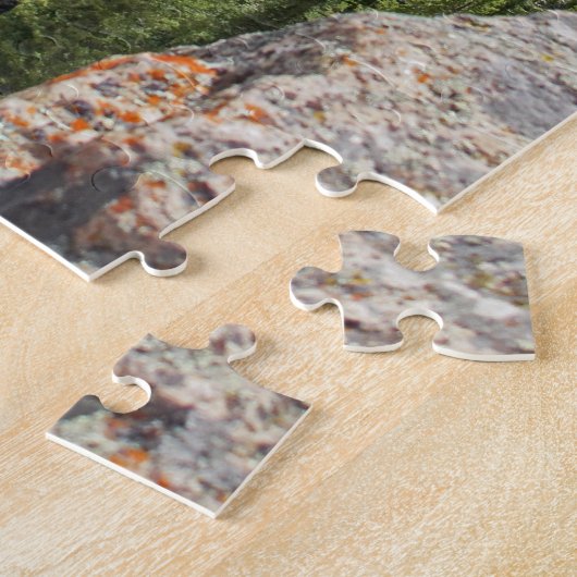 下部滝のイエローストーンランドスケープパズル ジグソーパズル (側面)