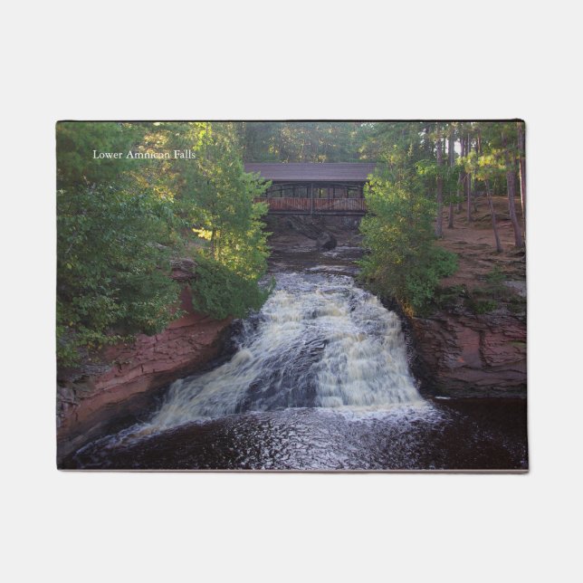 下部Amnicon秋ドアマット ドアマット (正面)