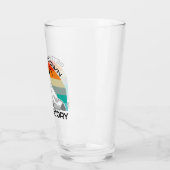 下降りは必須の山登山 タンブラーグラス (左)