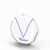 下降水異教の要素記号 フォトブロック (右)