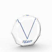 下降水異教の要素記号 フォトブロック (左)
