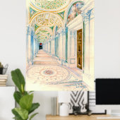 下院図書館ワシントンDC 1897 ポスター (ホームオフィス)