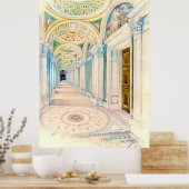 下院図書館ワシントンDC 1897 ポスター (キッチン)