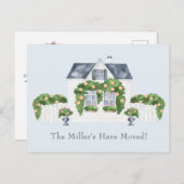 下院引越 案内ポストカード (正面/裏面)