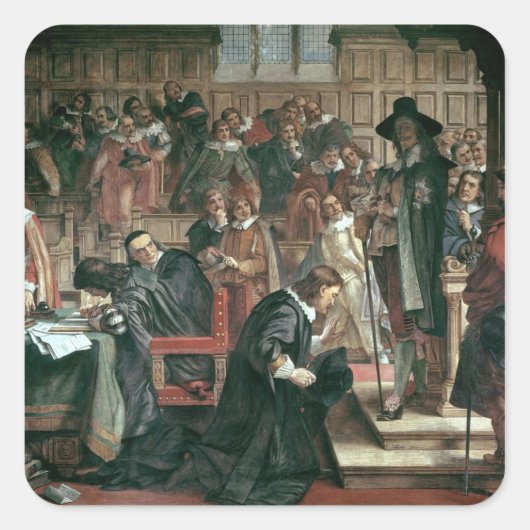 下院議員5名の逮捕の未遂 スクエアシール (正面)