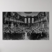 下院，1833年 ポスター (正面)