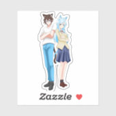 下駄キス中段 シール (シート)