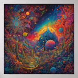 不サイケデリック明の地 ポスター