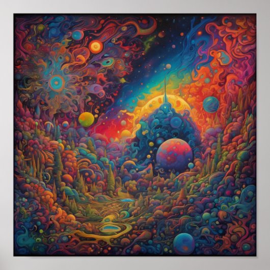 不サイケデリック明の地 ポスター (正面)