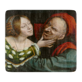 不一致愛好家（Quentin Massys著） カッティングボード