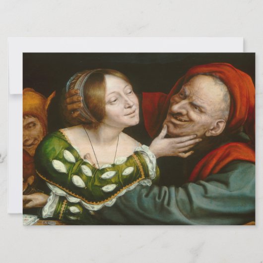 不一致愛好家(Quentin Massys著) カード (正面)