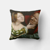 不一致愛好家（Quentin Massys著） クッション (裏面)