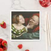 不一致愛好家（Quentin Massys著） スタンダードランチョンナプキン (インサイチュ)