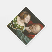 不一致愛好家（Quentin Massys著） スタンダードランチョンナプキン (角)