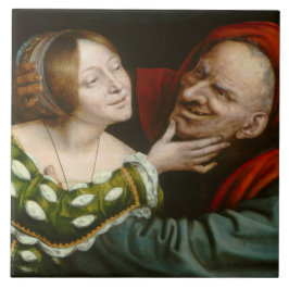 不一致愛好家（Quentin Massys著） タイル