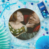 不一致愛好家（Quentin Massys著） ペーパープレート (パーティー)