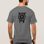 不人情なテディー・ベア Tシャツ (裏面)