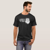 不信のサンタ Tシャツ (正面フル)
