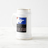不信心なステイン ビールジョッキ (正面左)