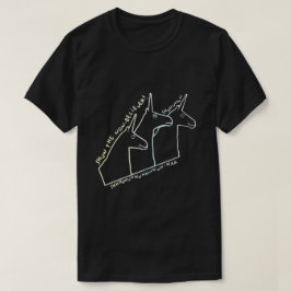 不信心者を避けよTシャツ Tシャツ