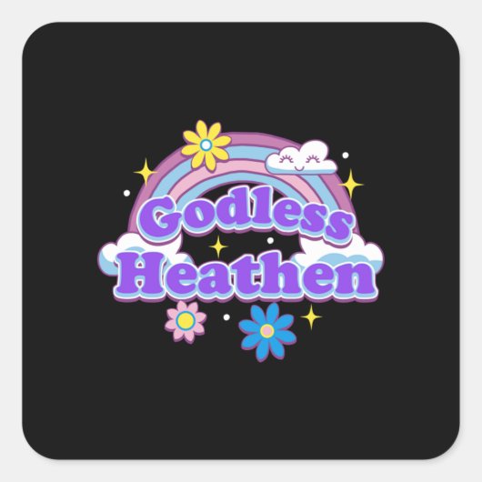 不信心1 スクエアシール (正面)