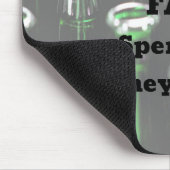 不倫失敗：ビールに家賃を払った。 マウスパッド (コーナー)