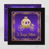 不倫王室のプロム 招待状 (正面/裏面)