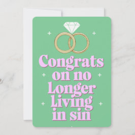 不倫生活に別れを告げたおめでとう 面白い 結婚 シーズンカード