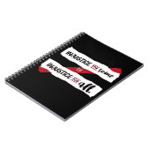 不公平不公平ノート ノートブック (左側)