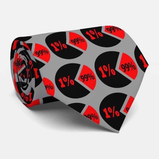 不公平不公平図表 ネクタイ (ロール)