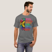 不公正が法となれば抵抗は義務となる Tシャツ (正面フル)