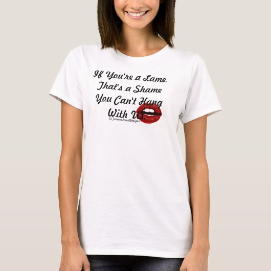 不具になりません Tシャツ (正面)
